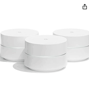 Google Whole Home Mesh Wi-Fi System (set of 3)